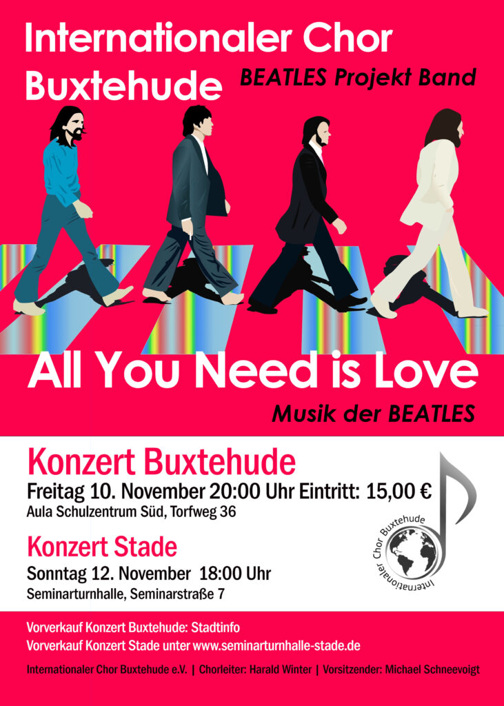 Plakat Beatles Konzert